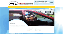 Desktop Screenshot of forkedriveranimalhospital.com
